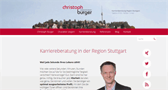 Desktop Screenshot of christophburger.de